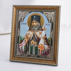 Icon Of SAINT LUKE Voyno-YESENETSKY, Personalized Icon, Orthodox Handmade Icon Of Saint Luke, Christian Icons, Orthodox Icons, 11x13 Icon