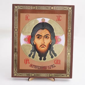 Icon Of LORD JESUS CHRIST, Personalized Icons, Handmade Orthodox Icon Of Christ The Saviour, Orthodox Icons, Icon Home Decor
