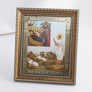 SAINT ARTEMIUS Of VERKOLA Icon, Personalized Icon, Orthodox Handmade Icon Of Saint Artemius, Christian Icons, Byzantine Icons, 11x13 Icons
