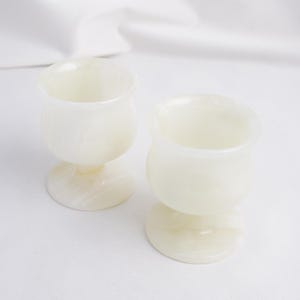 Natural Onyx Cup, Vintage Onyx Cups, Onyx Wine Cups, Stone Wine Glass, Marble Goblets