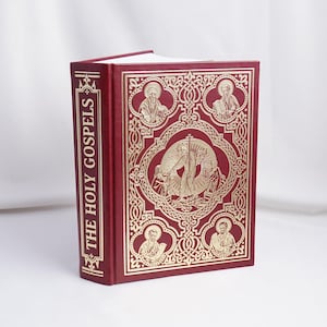 The King James Holy Gospel, Orthodox Book, Holy Bible, Hardcover, Gospel, Word of God, Liturgical Book, Gospel Of The Saints