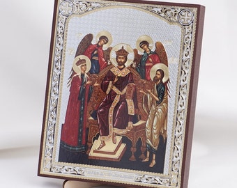 JESUS CHRIST Icon, Personalized Icon, Handmade Orthodox Icon The Lord Of Glory, Orthodox Icon, Religious Icon Home Decor