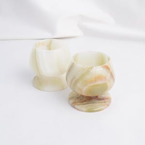 Natural Onyx Cup, Vintage Onyx Cups, Onyx Wine Cups, Stone Wine Glass, Marble Goblets