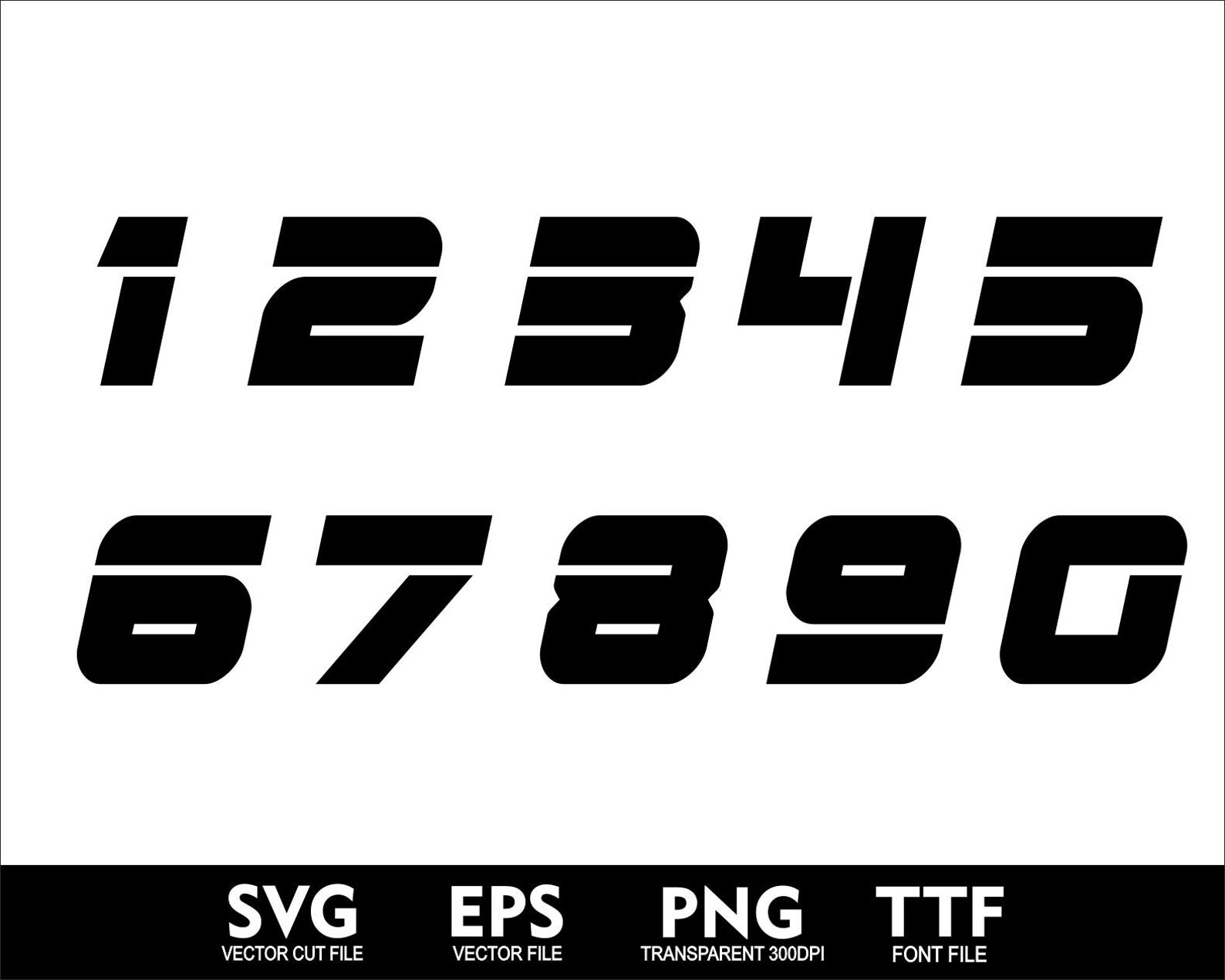 Truetype Racing Font Racing Font Speed Racing Alphabet SVG Cricut Silhouette Font Sport Race ...