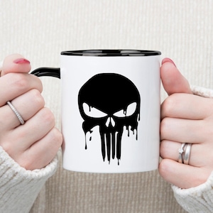 Punisher Skull Svg Bundle Punisher Tshirt Design Skull Svg Eps Png Ai Vector Skull Punisher Svg Files image 5