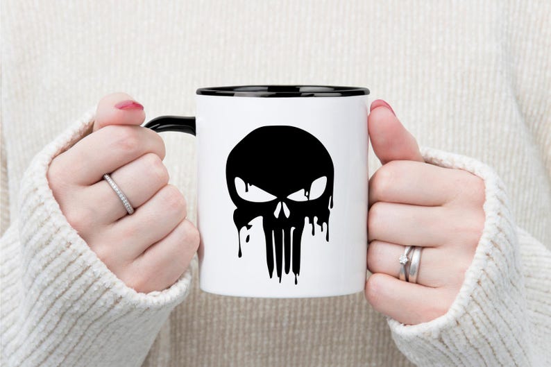 Punisher Skull Svg Bundle Punisher Tshirt Design Skull Svg Eps Png Ai Vector Skull Punisher Svg Files image 5