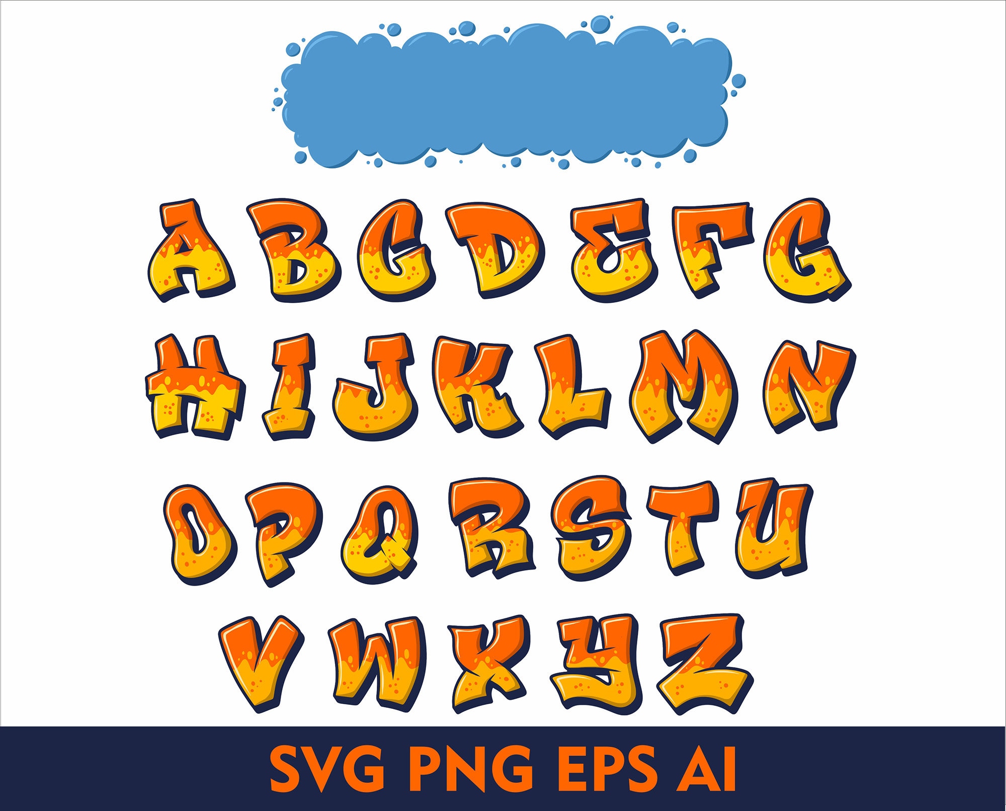 ストリート グラフィティ フォント SVG ストリート グラフィティ