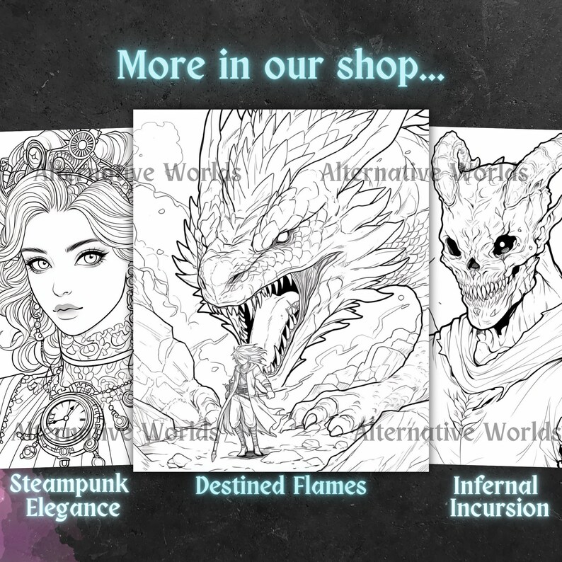 Alice in Wonderland Horror Mad Hatter Queen of Hearts Cheshire Cat ...