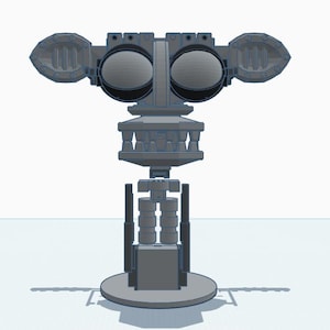 File di stampa 3D della testa animatronica Endo-02 (non prodotto fisico)