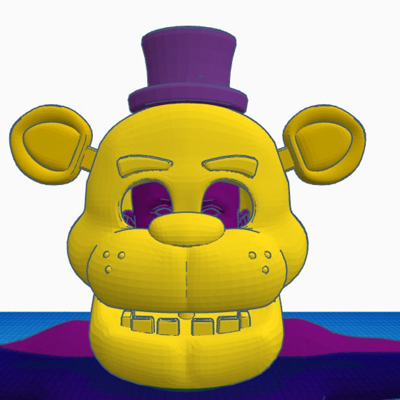 Freddy Fazbear 3d Print Files - Etsy