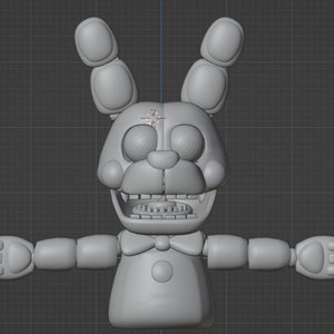 I made the FNaF 1 guys into 'Bon-Bon' styled puppets! (Including