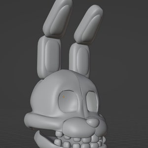 Into The Pit SpringBonnie 3D Model Head!!! (Digital Only)