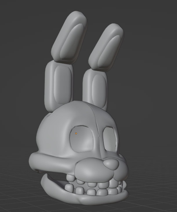 Into the Pit Springbonnie 3D Model Head - Etsy