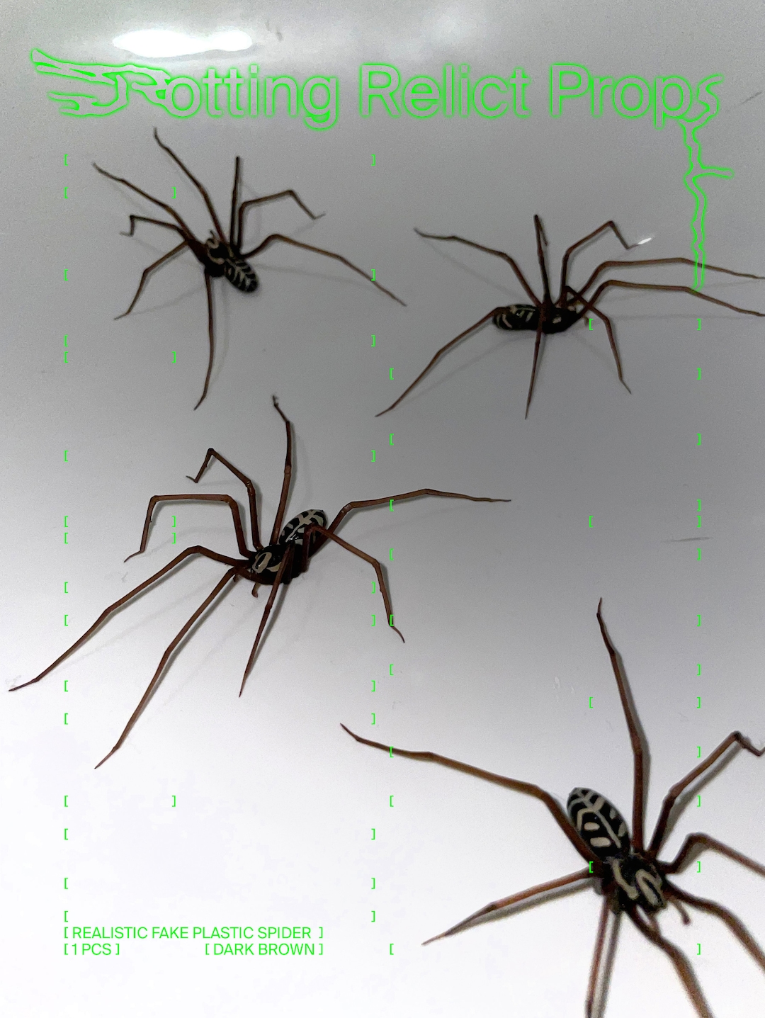 Plastic Spider as Decoration Realistic Giant House Spider Halloween Prop Arachnophobia Therapy 1 Pcs Etsy