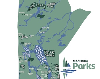 Manitoba Provincial Parks Map