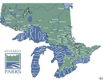 Ontario Provincial Parks Map