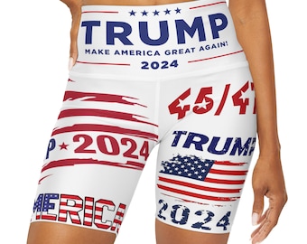 MAGA Women's Red Beach Shorts: Trump 45 47 President Loungewear - Etsy