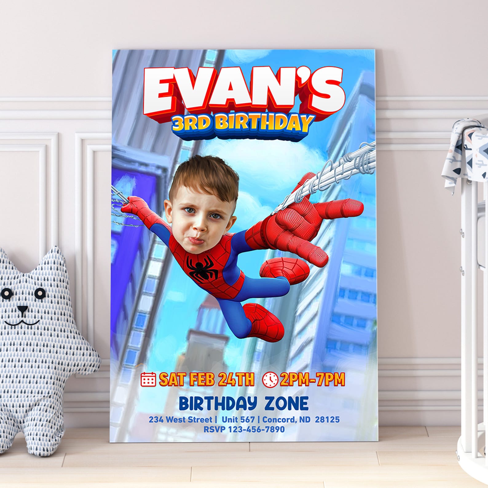 Spidey and His Amazing Friends Birthday Invitation Editable Spiderman Spidey and His Amazing Friends Birthday Invitation Editable Spiderman