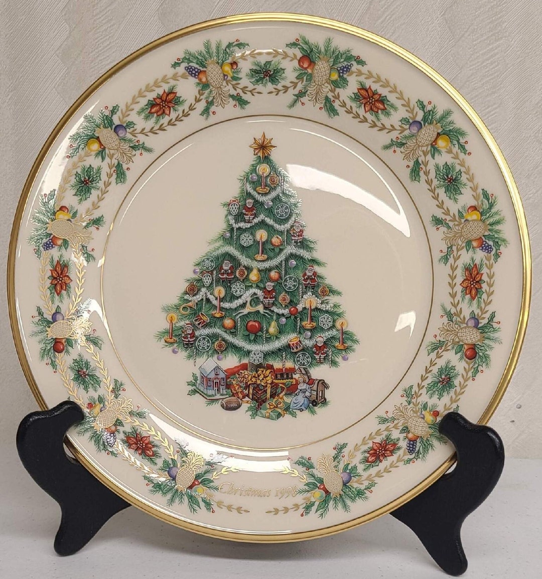 Lenox Christmas Trees Around the World Collector Plates Etsy