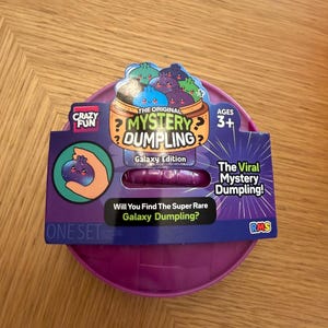 RMS Mystery Squishy Dumpling Galaxy Edition | Autentisk Viral Mystery Squishy | Sällsynt Galaxy Dumpling | Fabriksförseglad