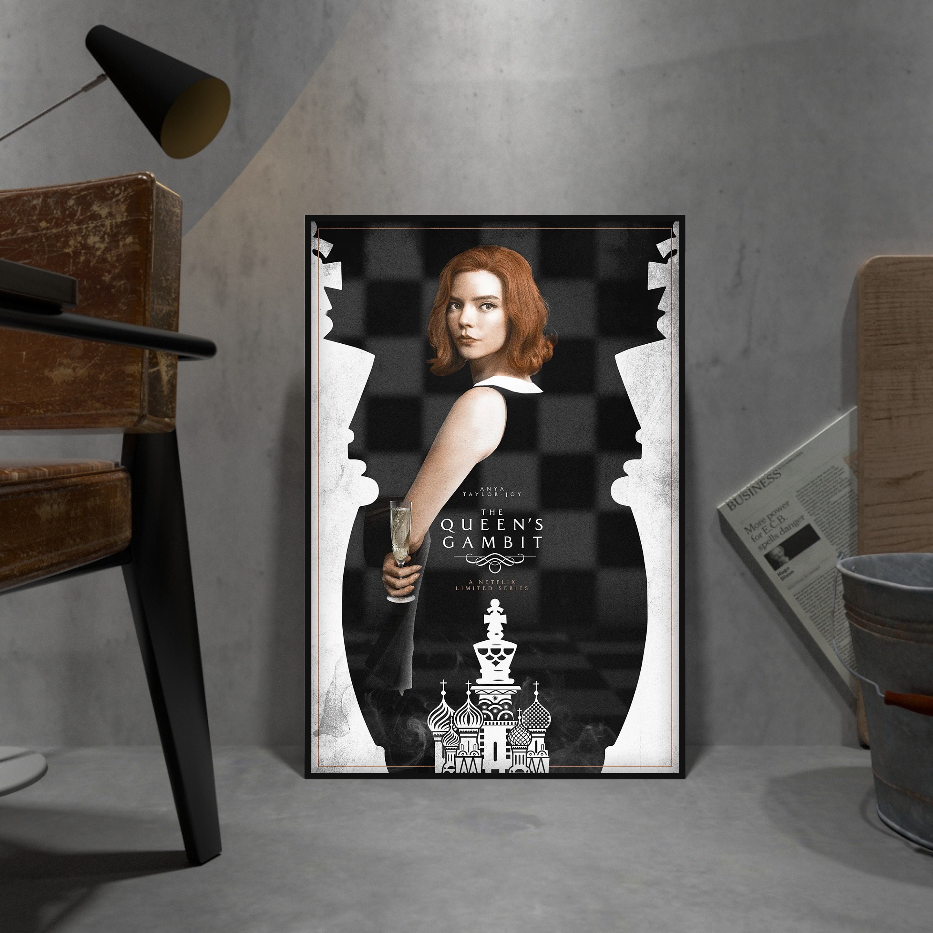 Beth Harmon, Anya Taylor-Joy Poster for Sale by zaykovadesigns