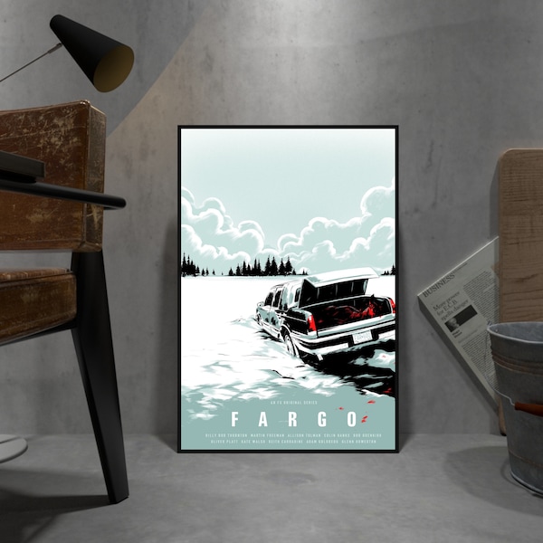 Fargo Poster, Lorne Malvo Wand Kunst, Wand Dekor, Rolled Leinwand Druck, TV Serie Poster Geschenk