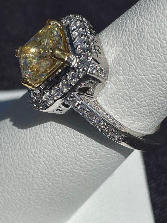 GIA Diamond Ring, Wedding ring, statement ring, e… - image 2