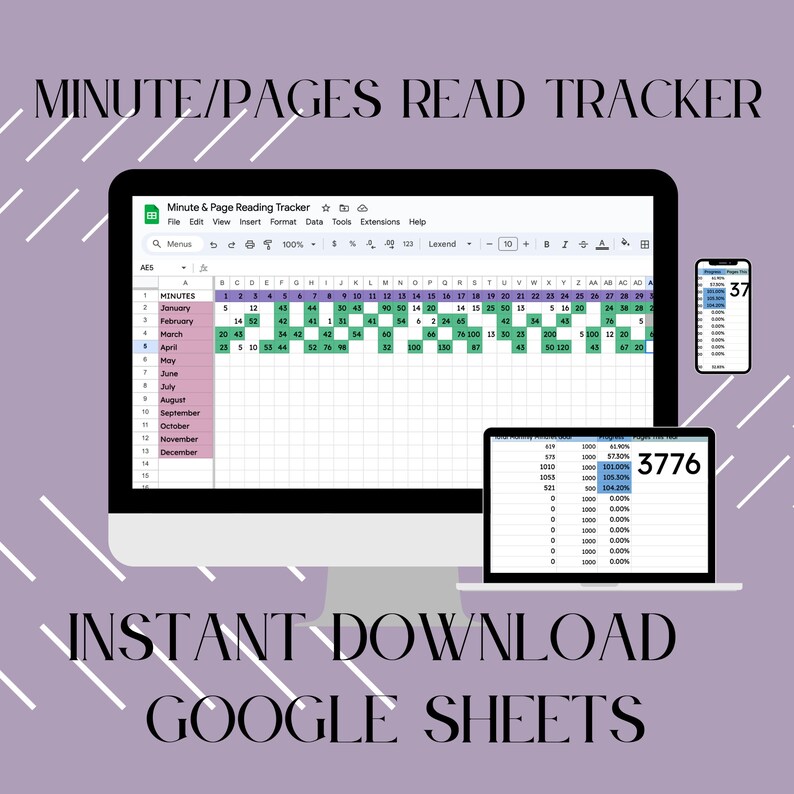 Minute/Pages Reading Tracker image 1