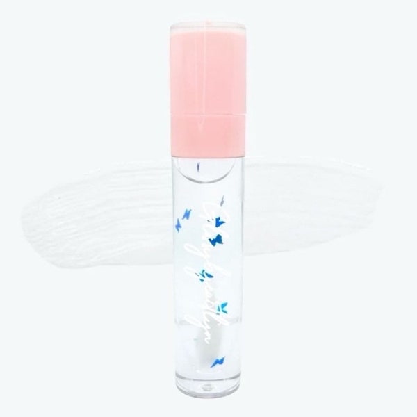 Breeze, mint butterfly lip gloss