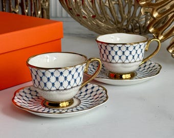 Ensemble de tasses à expresso en porcelaine pour 2 personnes, tasses à café, petites tasses à café