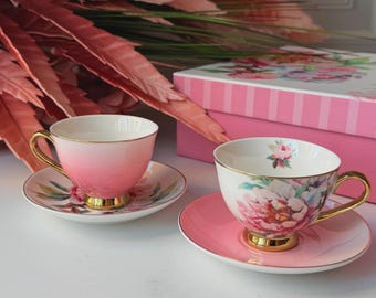 Ensemble de tasses à café turques Florin - 6 personnes, 12 pièces
