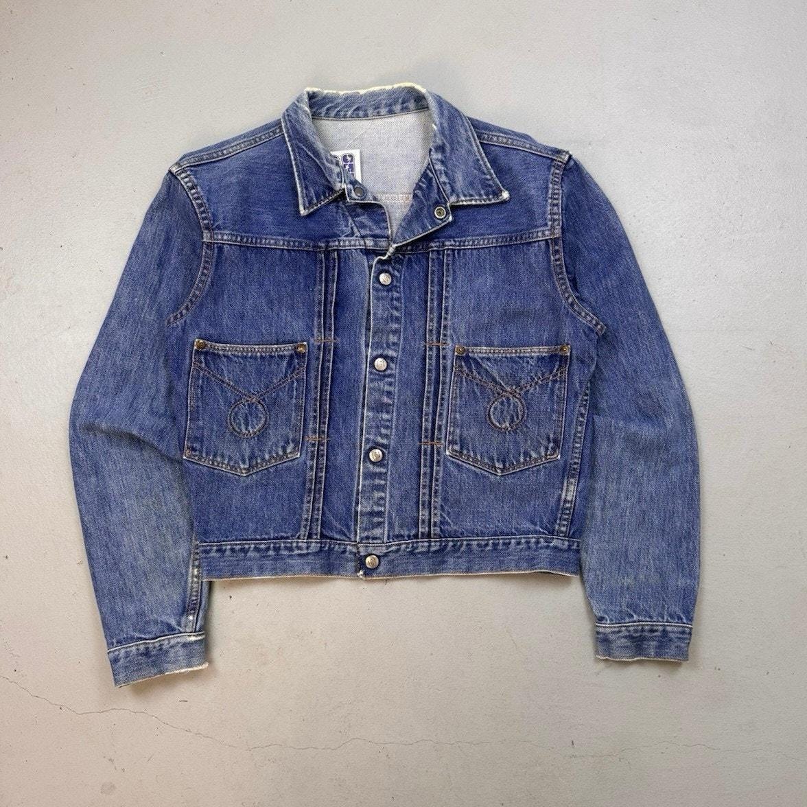 1950s denim jacket - Etsy 日本