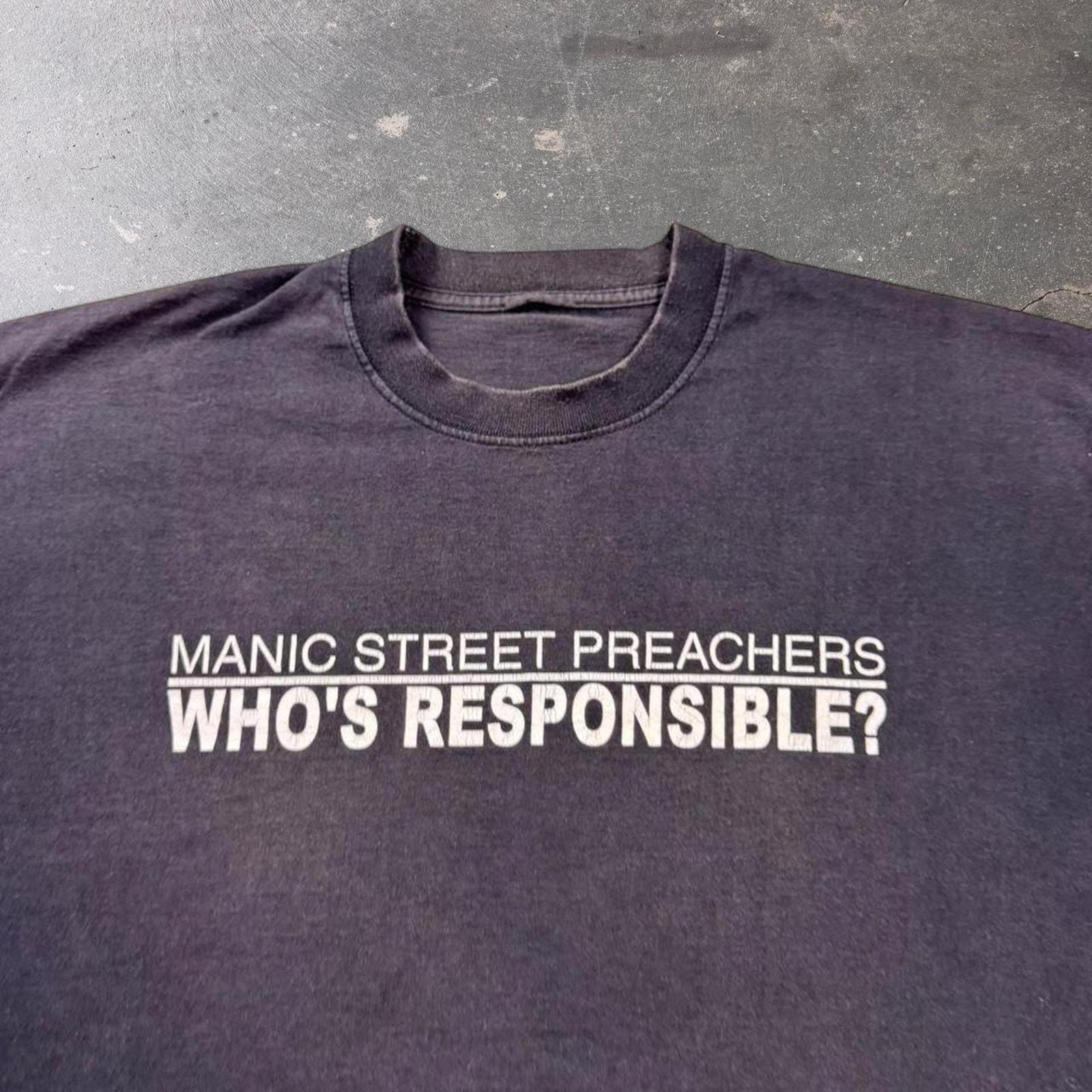 Manic Street Preachers T Shirt - Etsy