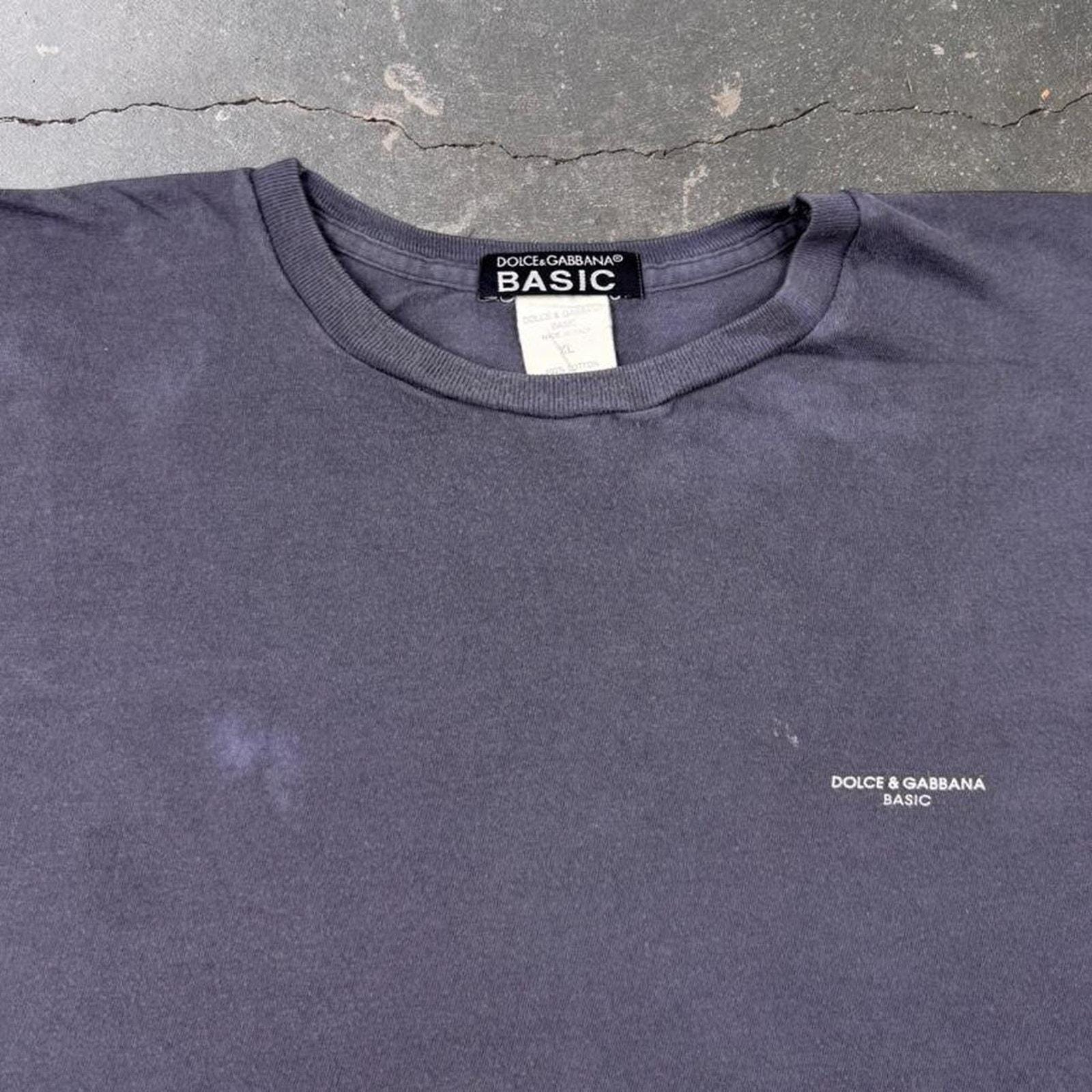 Dolce and Gabbana Vintage Tshirt - Etsy