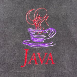 Koszulka promocyjna oprogramowania Java firmy Sun Microsystems z lat 90. | XL zdjęcie 2