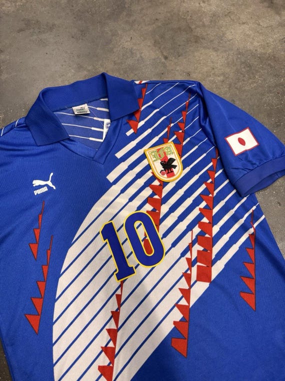 JAPAN Ramos 1993-1994 ORIGINAL JERSEY Size Large Rate Soccer Puma