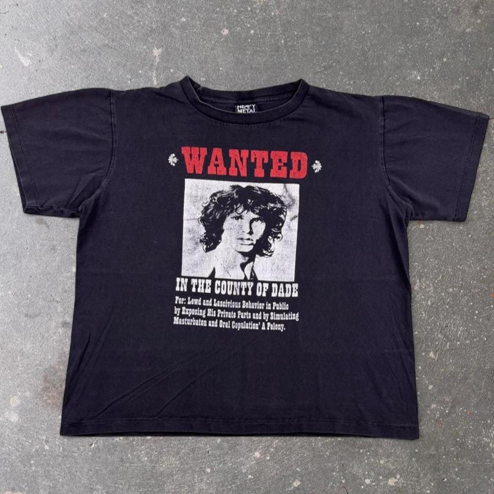 Jim Morrison Mugshot Shirt - Etsy