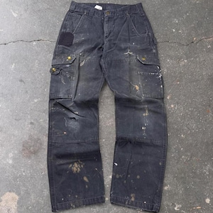 Carhartt Paint Splatter Pants - Etsy