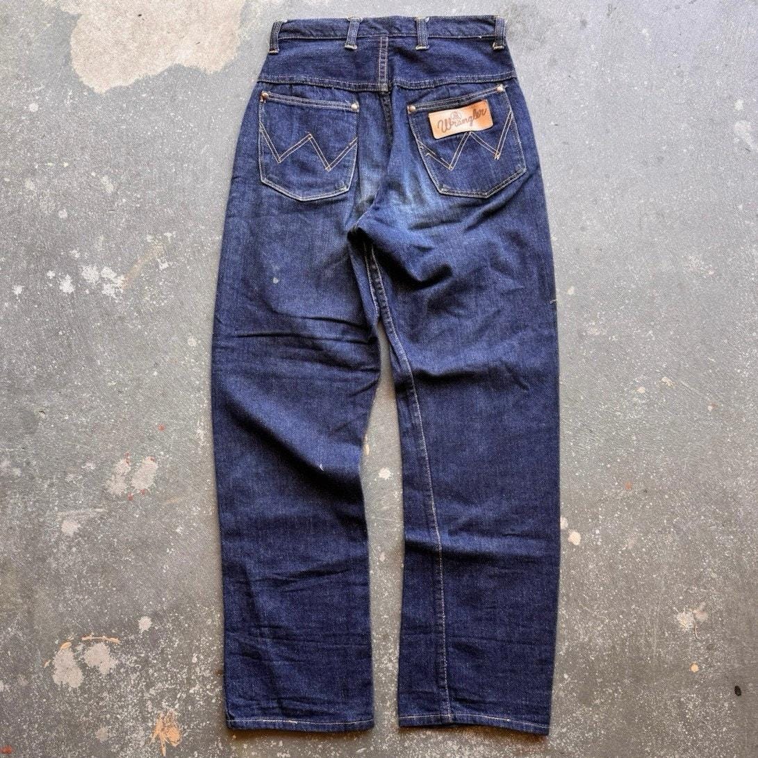 パンツ 60s Wrangler \"BLUE BELL\" boys vintage Vintage 1950's/60's WRANGLER BLUE BELL Jeans / Sanforized / Rivet