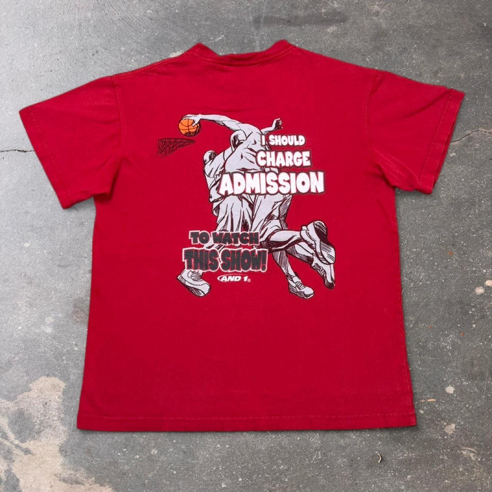 graphic tees AND1 Red Shirts for Men