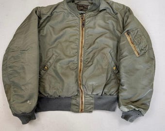 50s MA-1 フライトジャケット 米軍 実物 Albert Turner 50s MA-1