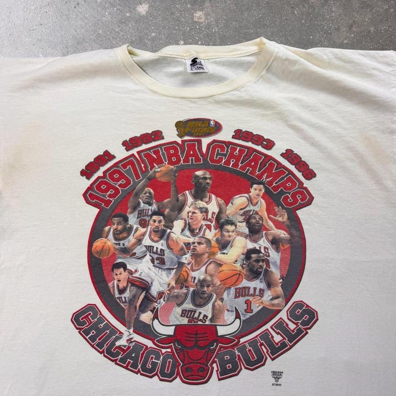 1996 Bulls Shirt - Etsy Canada