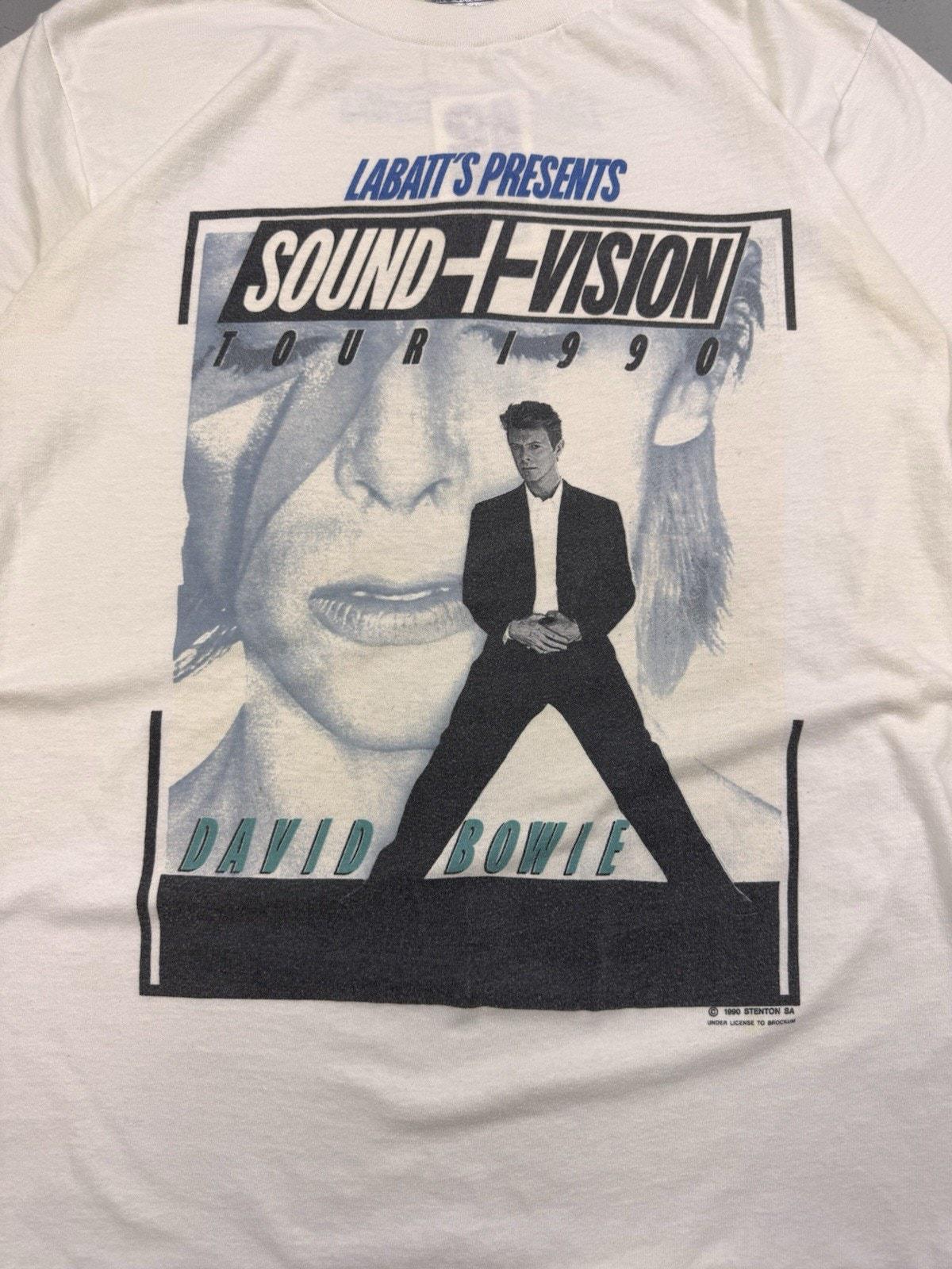 デヴィッド・ボウイ 95年 L BROCKUM バンドT 90s｜Invisiblenomorebook.com