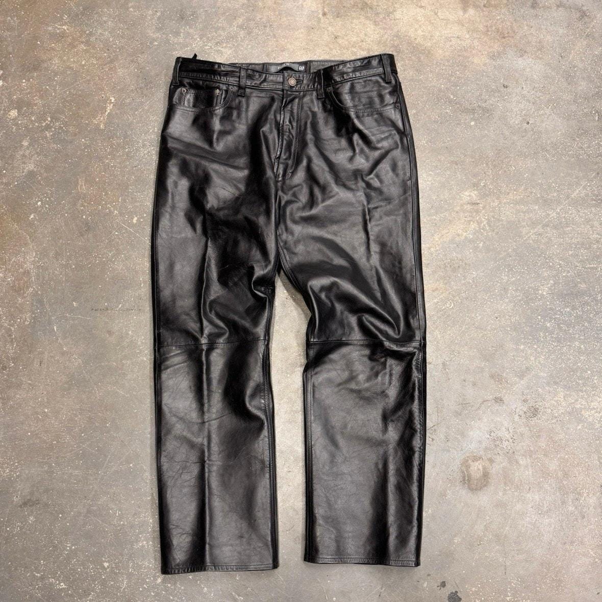 Gap leather pants - Etsy 日本