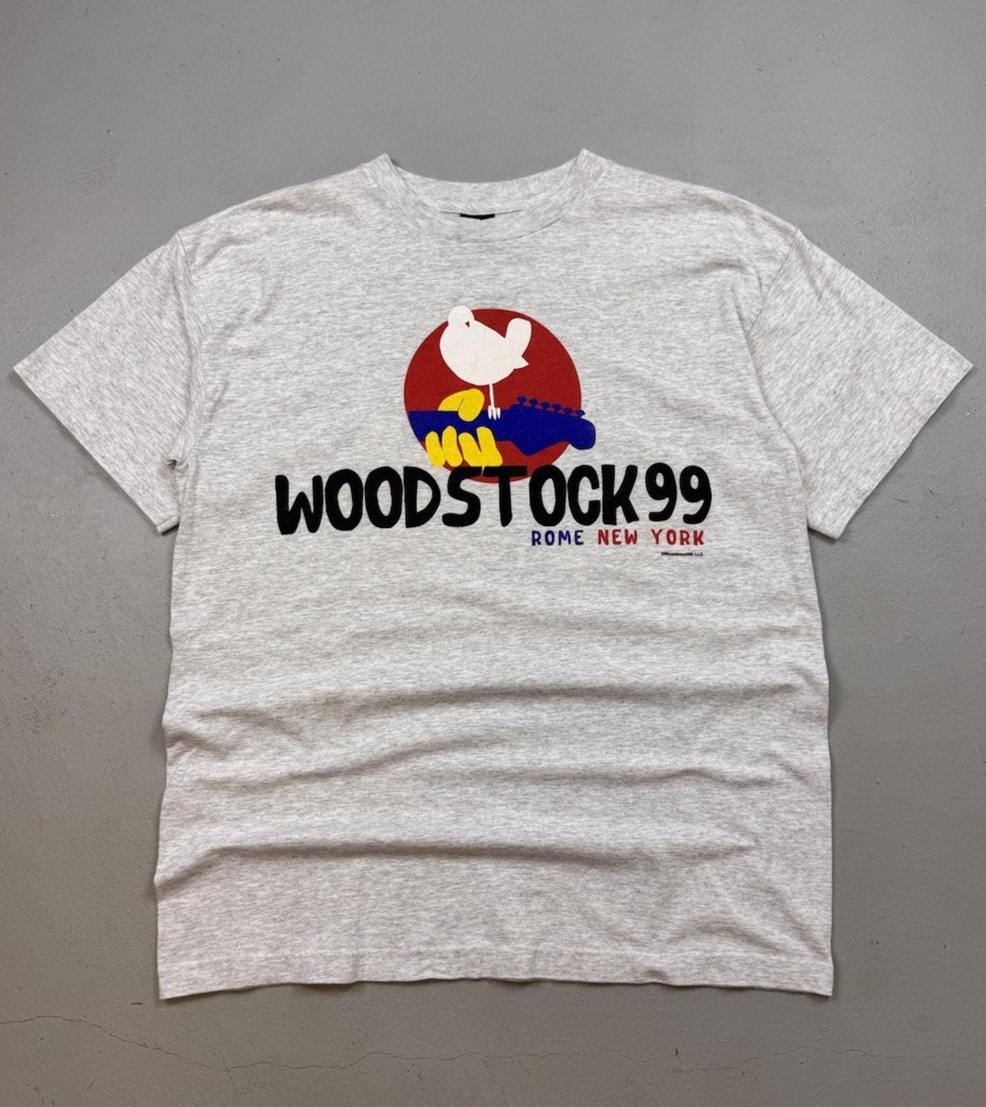 VTG 1999 Woodstock Festival T-shirt Single Stitch - Etsy Canada