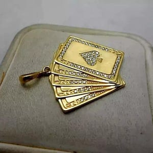 Aanpasbare moissaniet-hanger voor heren: 2,00 CTW | Hiphopketting | Gepersonaliseerde herenbedel | 14 kt geelgouden bedel