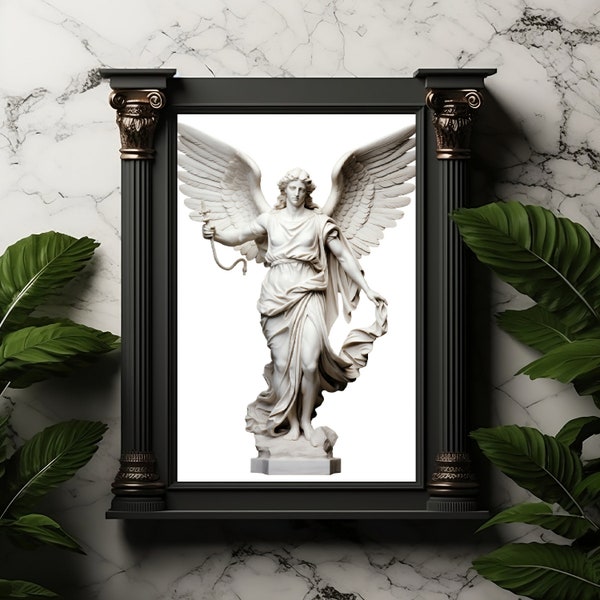 Hermes |  Messenger of the Gods | Greek God | Olympian Gods #12 | Mythology | Clipart | Digital download |Wall Art| PNG | Commercial use