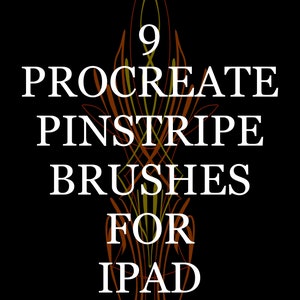 My digital pinstripe brush set for PRO CREATE!