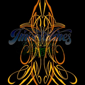 Pinstripe design