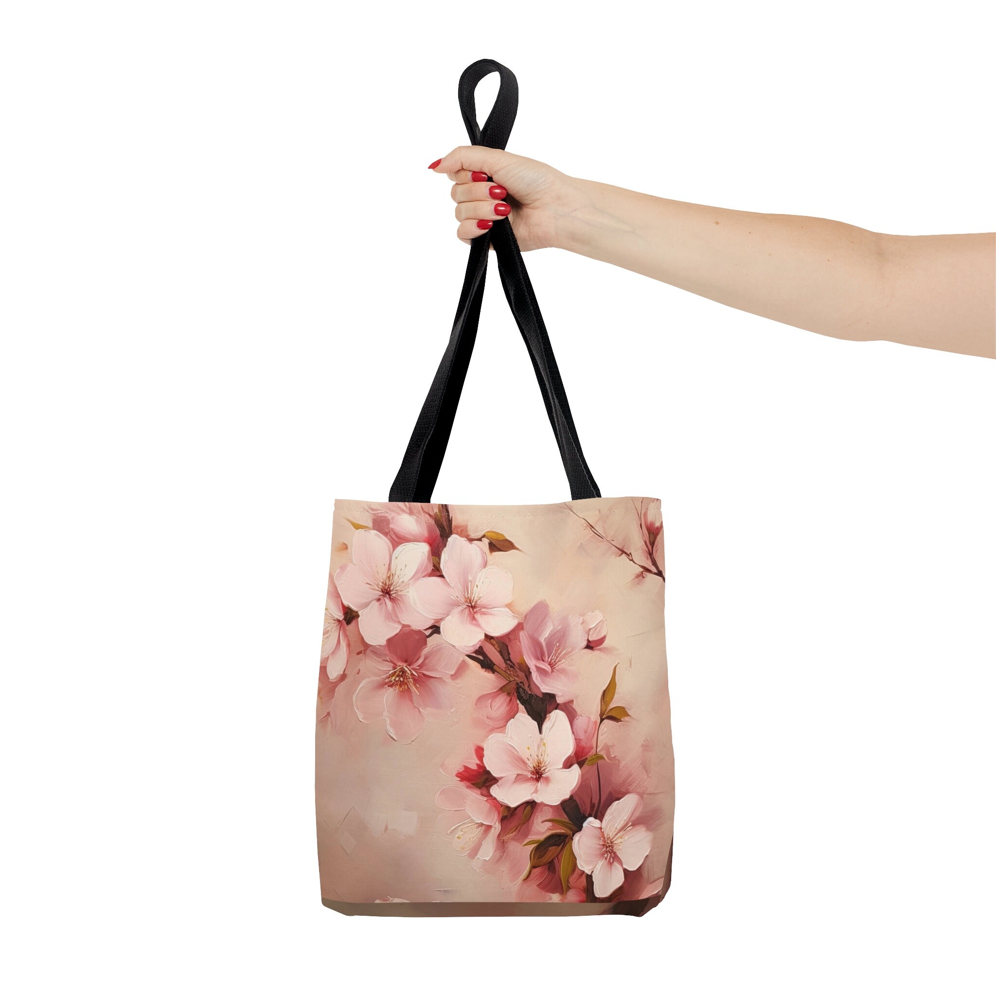 Blossom Breeze Woven Flower Tote main image 1